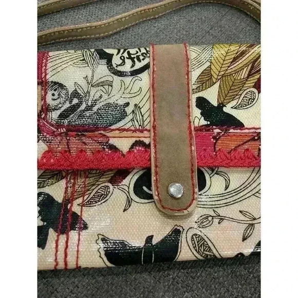 SAKROOTS Nature Peace small bag Birds boho Retired - Picture 3 of 6